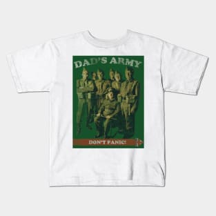 Don't Panic - Dads Army Kids T-Shirt